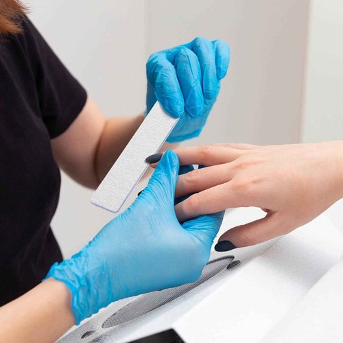 150pcs 80/80 Grit Nail Files Set, Manicures Pedicures Nails Emery Boards File Professional Nail Art Tools for Home,Salon,Clients,Strong, 2 Sided