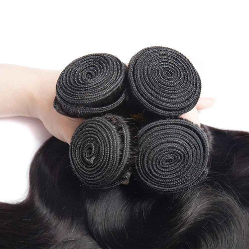 Body Wave Bundles Human Hair Brazilian Virgin Remy Hair Extensions 16 18 20 Inch Human Hair Bundles Unprocessed Hair Weave Wet And Wavy Bundle