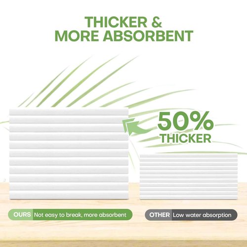 Fancyou Compressed Coin Tissue for Travel 500 Pcs with 4 Carry Cases, Thicken 100% Cotton Disposable Face Cloths, Compact Mini Portable Facial Towel Disposable Washcloth for Camping Home Beauty Office