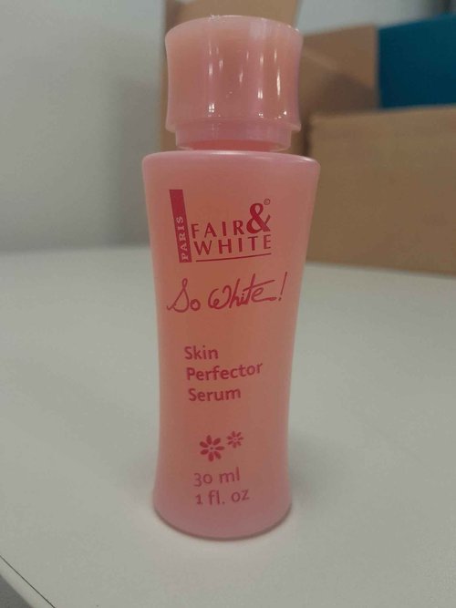 FAIR & WHITE So White Skin Brightening Serum 30ml - For Face, Elbows Knees, Feet - with Kojic Acid and Castor Oil