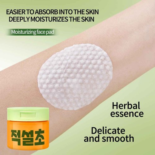 Korean Cica Toning Pads | Gentle Exfoliating Treatment for Dark Spots, Wrinkles & Redness | Brighter, Anti-Aging & Soothing Formula with Centella Asiatica (100 Count)