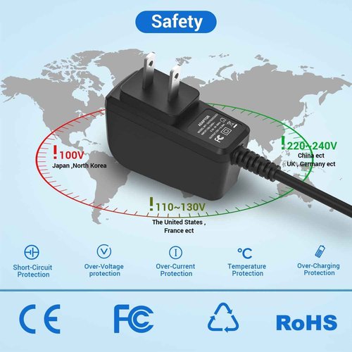 CGGXJP 15V Charger Cord Compatible with Philips Norelco HQ8505 3000 5000 6000 7000 9000 Series (Older Model) Multigroom MG5750 MG7750 MG7770 MG7790 Electric Shaver Razor Trimmer Adapter Charging Cord