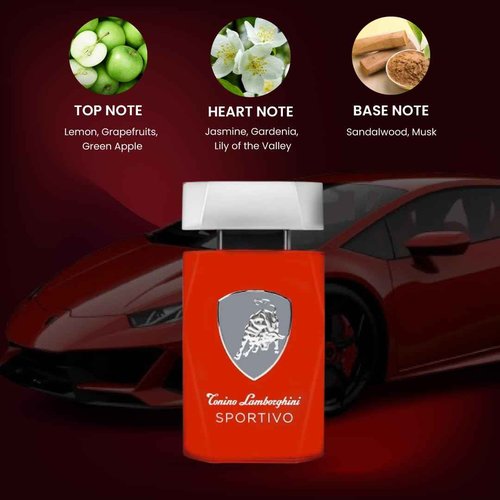Torino Lamborghini Tonino Lamborghini Sportivo Men EDT Spray 4.2 oz