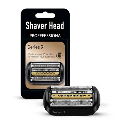 92B Series 9 Electric Shaver Replacement Head, Series 9 Shaving Razor Head S9 Foil & Cutter Razor Heads Compatible with 9290cc, 9291cc, 9370cc, 9293s, 9385cc, 9390cc, 9330s, 9296cc Etc