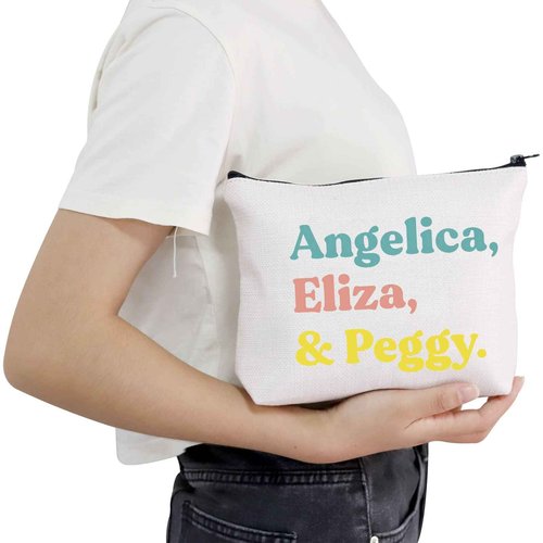 POFULL Musical Theater Lover Gift Musical Sisters Merchandise Theater Fans Gift Work Cosmetic Bag