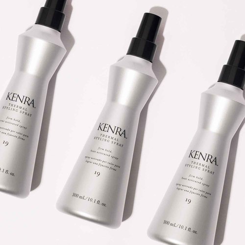 Kenra Professional Thermal Styling Spray 19 | Heat Protection | Firm Hold Heat-Activated | Tames Frizz, Flyaways & Adds Shine | All Hair Types | 10 fl. Oz (2-Pack)