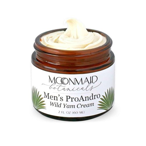 MoonMaid Botanicals ProAndro Men's Wild Yam Cream with Saw Palmetto for Men | His Wild Yam Cream