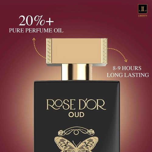 Liberty Oud Eau de Parfum for Men, 3.4 Oz,Rose Dyor Anniversary Edition, Luxury Woody Oud Perfume with Premium Scent for All-Day Freshness, Perfume for men, arabian,perfumes arabes para hombres