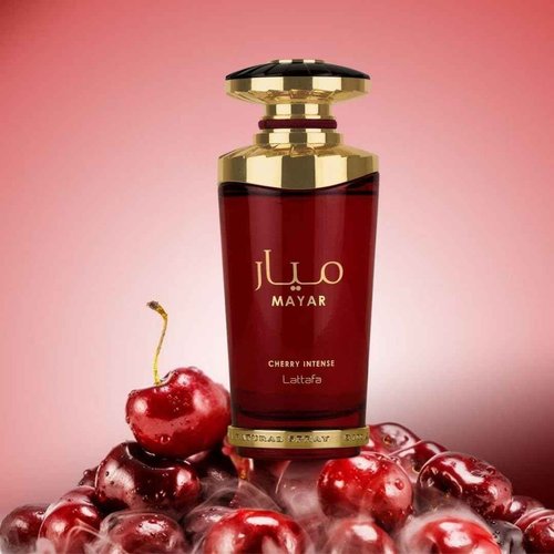 Lattafa Mayar Cherry Intense for Unisex Eau de Parfum Spray, 3.4 Ounce / 100 ml