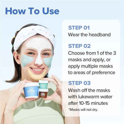 I DEW CARE Wash Off Face Mask Set - Sundae Scoop | Skincare Set for Girls & Teens, Face Mask Kit, Moisturizing & Soothing, Hydrating, Hyaluronic Acid, Travel Mini, Stocking Stuffers, Teen Girl Gifts