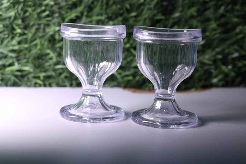 AYUSHYA HEALTH Transparent Eye Wash Cup with Storage Container- Eye Cups for Eye wash Shaped Rim for Eye Rinse n Cleansing Eye wash Cups Remove Dust, Makeup & Irritants- Eye wash kit Set of 2 Eye Cup