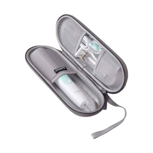 RLSOCO Hard Case for Philips Sonicare ProtectiveClean 4100/5100/6100/1100/6500/7500 Electric Toothbrush & Works With Oral-B Pro 1000 / Pro-Health/Pro 5000 / Pro 3000 / Pro 1500 Electric Toothbrush