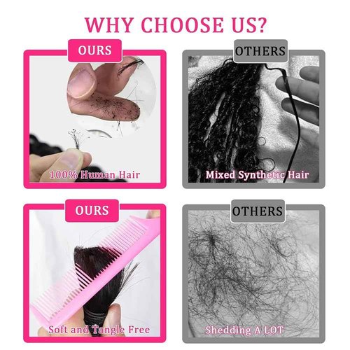 Deep Curly Human Braiding Hair for Boho Braids Burgundy Deep Water Wave Human Hair Braiding Hair No Weft Hair Bundles for Bohemian Knotless Braids 20 22 Inch Bulk Human Hair for Braiding 50g/Bundle