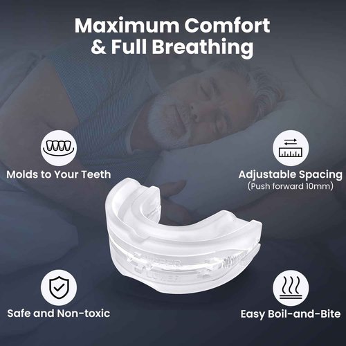 Anti Grinding Guard: Mouth Guard for Teeth Grinding Sleeping - Dental Guard for Men & Women, BPA-Free & Reusable-DT01