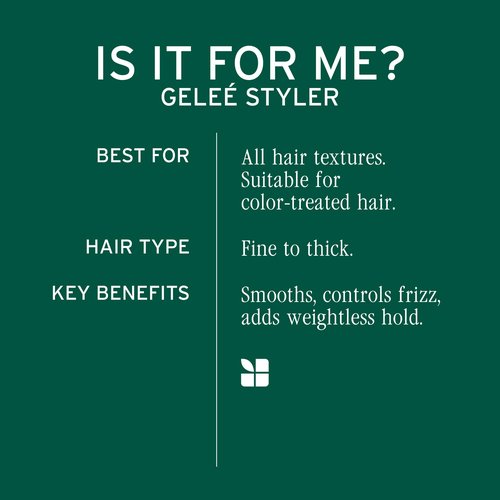 Biolage Styling Gelée - Firm Hold, Adds Shine & Controls Frizz, Gel Styler, For All Hair Types, Vegan & Cruelty-Free, 5 Fl Oz, packaging may vary