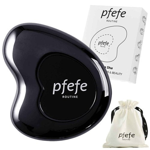 pfefe Stainless Steel Cryo Gua Sha - Gua Sha Facial Beauty Tools - Metal Skin Care Gua Sha for Body SPA Face Neck Eye