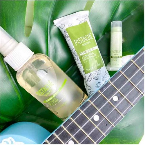 Pistaché Skincare Pistachio Oil Body Mist | Sweet Nutty Biscotti Fragrance | Refreshing & Hydrating Body Spray, 3.4 oz