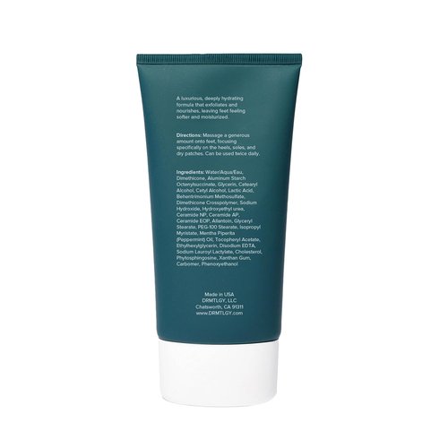 DRMTLGY Concentrated Foot Cream for Dry Cracked Heels - Heel Cream & Foot Lotion for Dry Cracked Feet -Dry Feet Treatment for Women & Men