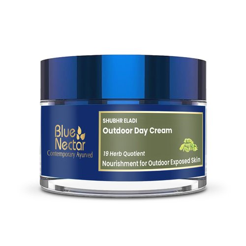 Blue Nectar Eladi Face Moisturizer for Women | Plant Based Day Face Cream for Women for Use as Facial Moisturizer for All Skin Types (19 Herbs, 1.7 Oz)