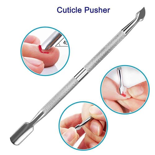 Pingispower Cuticle Trimmer with Cuticle Pusher, 7PCS Professional Cuticle Remover Cutter Nippers Clippers and Premium Stainless Steel Durable Manicure Tools Kit for Toenails and Fingernails