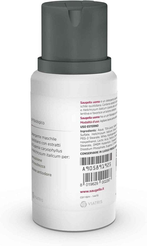 Saugella Homme Mens Intimate Cleansing Lotion