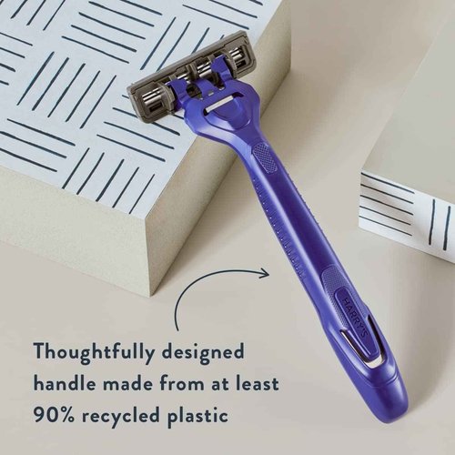 Harry's Men's Disposable Razors, 3-Blade Razors with Lubricating Strip and Pivoting Head, 20 Count