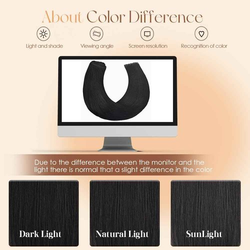 Clip in Hair Extensions Real Human Hair 18 Inch 110g Invisible Seamless Human Hair Clip in Extensions for Women 7pcs Per Set with Double Weft 1B Natural Color