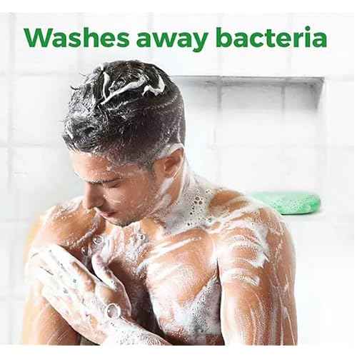 2-Pack Deodorant Irish Bar Soap, Mild for skin, 12 hours small fresh, Spring Soap for Washing Face,Body,Hand, 4oz each (total 8 oz) + 1 Shower Sponge for Irish Spring Bar soap.