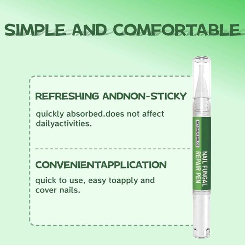 j 3-Pack Nail Fungus Repair Pen: 9ml Tea Tree Oil & Ginger Extract Toenail Treatment Serum