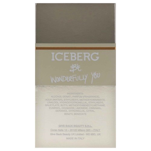 Iceberg Be Wonderfully You for Women - 3.3 oz EDT Spray