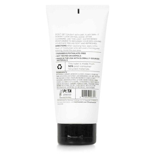MARLOWE. Face Cleanser & Moisturizer Skin Care Duo, No. 121 Facial Cleanser 6 oz & No. 123 Facial Moisturizer 6 oz with Green Tea & Deep Sea Algae Extracts, Purifies, Hydrates, Refreshes & Soothes