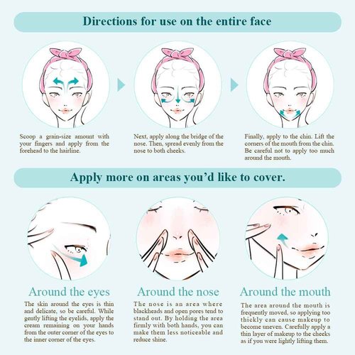 MIMURA Smooth Skin Cover Foundation Primer 20g Pores Makeup Concealer Cream Coverage Japanese Waterproof Makeupbase