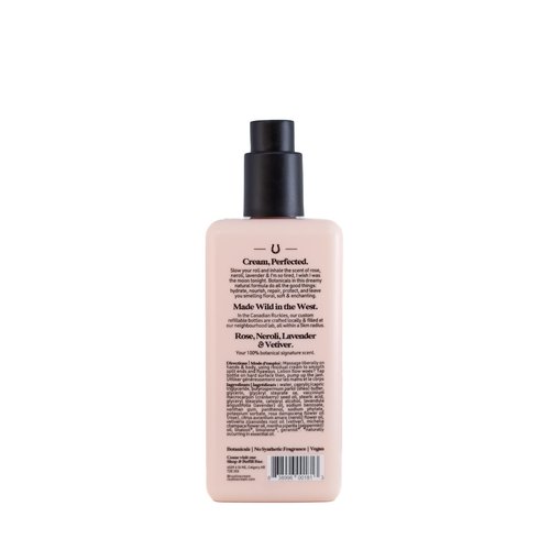 Routine | Moon Sisters 350ml Natural Body Cream. Rose, Neroli & Lavender. Botanicals | No Synthetic Fragrance | Vegan | Clinically Tested | Hands | Body | Signature Scent