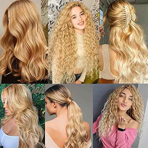 Blonde Bundles Color 27 Human Hair Bundle 613/27 Bundles Honey Blonde Bundle Double Weft Hair Extensions