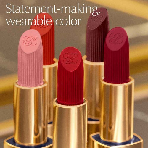 Estée Lauder Pure Color Long-Lasting Matte Lipstick for Women with Matte Finish | Plumping & Nourishing, 0.12 Ounce, 420 Rebellious Rose