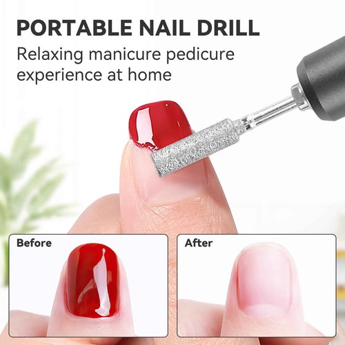 SG705 Mobile Drill Portable Nail Mobile Drill for Professional Manicure and Pedicure, Precision Electric Nail Tool for Smooth Nail Shaping and Polishing, Cordless and Rechargeable