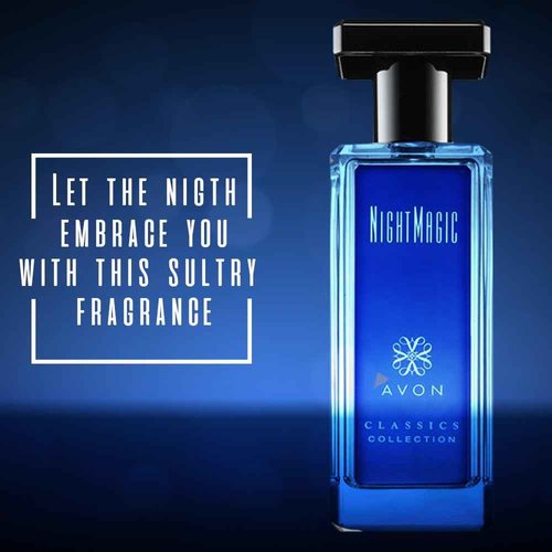 Avon Classics Night Magic Cologne, 1.7 oz – Woody Floral Scent with Neroli, Jasmine & Musk | Non Toxic Body Perfume