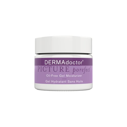 DERMAdoctor Picture Porefect Dermatologist Formulated Oil Free Facial Moisturizer, Pore Minimizer for Acne or Oily Skin, Daily Face Lotion for Men & Women with Zinc & Copper Peptides - 1.69 oz