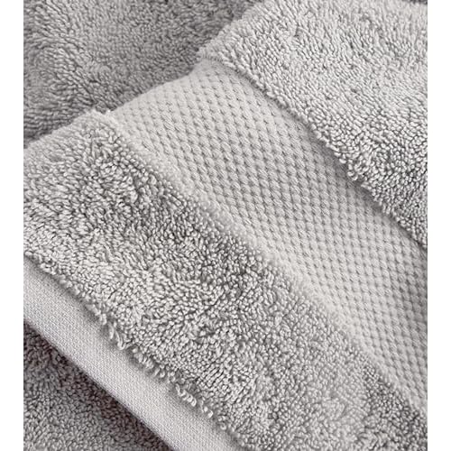 Delara 100% Organic Cotton Towels 650 GSM Plush Feather Touch Quick Dry Wash Cloth, Pack of 12 GOTS Certified, Oeko-Tex Green Certified, Organic Cotton Wash Cloth, 13"X13"