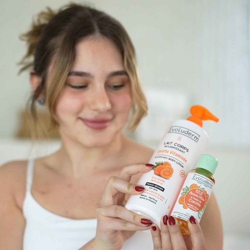 Carrot Vitaminized Nourishing Body Milk by Evoluderm