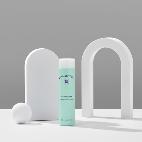 Nu Skin HydraClean Creamy Cleansing Lotion - Gentle Cleanser for Clean, Soft, and Hydrated Skin | Moisturized, Vibrant and Healthy Skin | Eco-Friendly Packaging, Morning and Night Cleanser(150 ml)