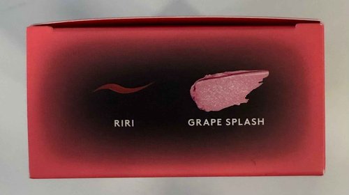 FENTY BEAUTY Lined + Luminized 2-Piece Lip Set | RiRi Lip Liner & Grape Splash Gloss Bomb | 0.044 oz + 0.3 fl oz