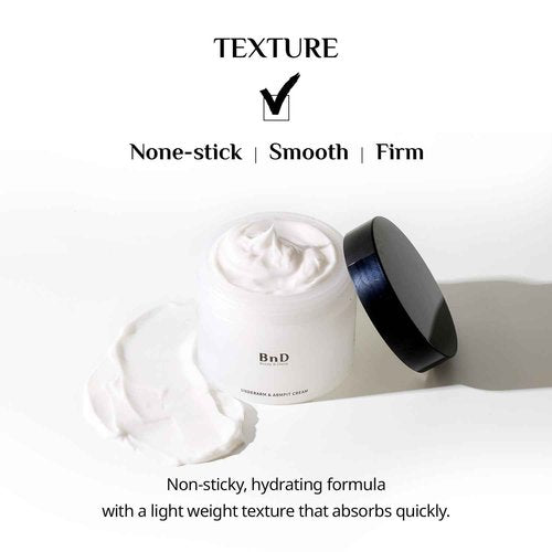 BnD Underarm Cream 3.4fl oz Dark Spot Remover for Body, Bikini and Sensitive Area-Korean beauty