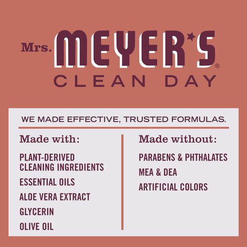 Mrs. MEYER'S CLEAN DAY Variety, 1 Liquid Hand Soap, 12.5 OZ, 1 Liquid Dish Soap, 16 OZ, 1 CT (Fall Leaves)