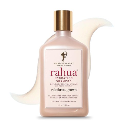 Rahua Hydration Shampoo, Vegan Moisturizing Shampoo for Dry, Damaged, or Curly Hair, Sulfate Free Hydrating Formula Oil, Morete, Sacha Inchi, Tropical Passion Fruit & Mango Scent, 9.3 Fl Oz