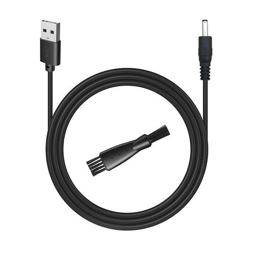 uijino Haokry Hair Clippers Charger Haokry Charger for Haokry Hair Clippers P-8900, 3.3ft Power Cord, 1 Cleaning Brush