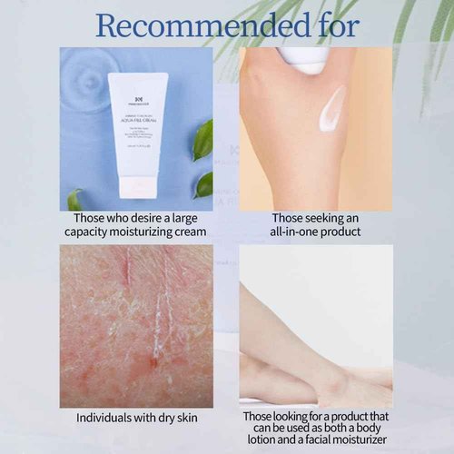 Marine Collagen Aqua Peel Cream 100ml ㅣ Deep Moisture Exfoliating Cream with Soothing Chamomile and Herbal Complex ㅣ Gentle Pore Care for Radiant Smooth Skin