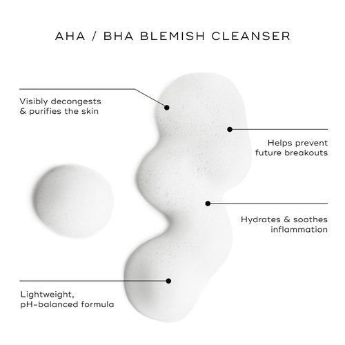 Medik8 Clarifying Foam - Lightweight Exfoliating AHA and BHA Face Cleanser - Salicylic Acid and Nicacinamide - Gentle Foaming Facial Cleanser - 5 oz