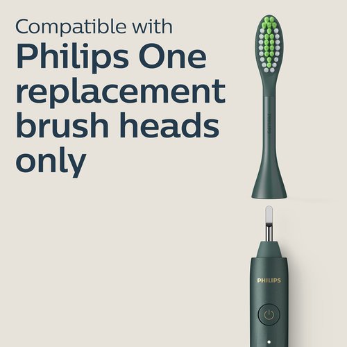 Philips Sonicare One by Sonicare Rechargeable Toothbrush, Sage, HY1200/28