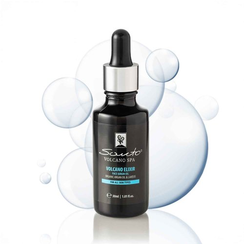 Volcano Elixir Face Serum Oil 30ml – Hydrating & Firming Facial Serum Oil with Lakesis – Face and Neck Anti Aging Facial Serum for Women